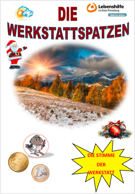 Titel der Ausgabe 4 der Werkstattspatzen im Jahr 2023